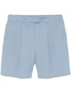Brunello Cucinelli Bermuda Shorts In Beige