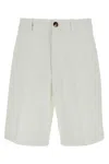 Brunello Cucinelli Cotton Bermuda Shorts Bermuda And Short White