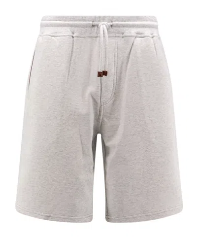 BRUNELLO CUCINELLI BRUNELLO CUCINELLI DRAWSTRING BERMUDA SHORTS