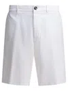 Brunello Cucinelli Bermuda Shorts In Comfortable Cotton Fabrication In White