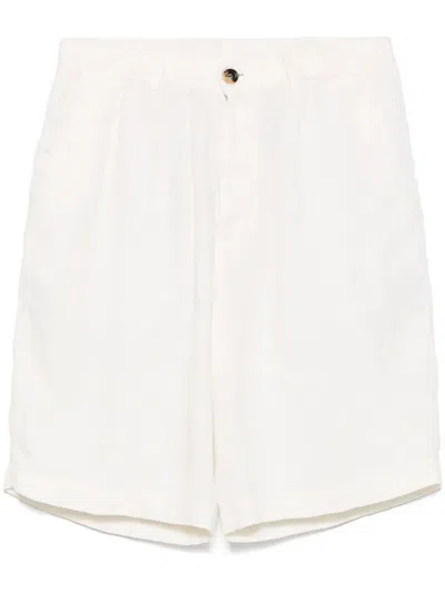 Brunello Cucinelli Bermuda Shorts In White