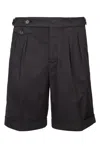 Brunello Cucinelli Garment-dyed Gabardine Bermuda Shorts In C6015