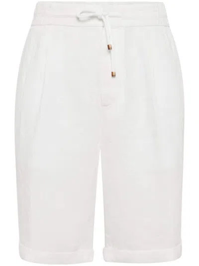 BRUNELLO CUCINELLI BERMUDA SHORTS WITH DRAWSTRING