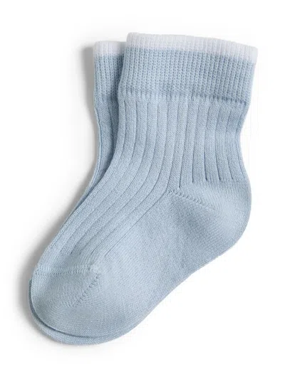 Brunello Cucinelli Bernie Baby Socks In Blue