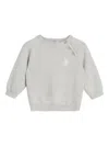 Brunello Cucinelli Bernie Baby Sweater In Gray