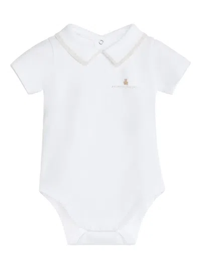 Brunello Cucinelli Babies' Bernie Bodies (pack Of Two) In White