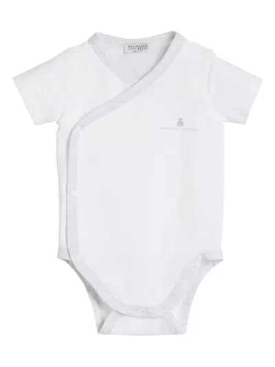 Brunello Cucinelli Babies' Bernie Body In Grey