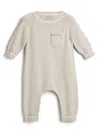 Brunello Cucinelli Bernie Cotton Knitted Romper In Neutrals
