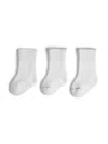 Brunello Cucinelli Bernie Cotton Socks (pack Of Three) In Cft63