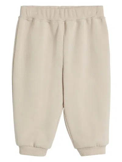 Brunello Cucinelli Babies' Bernie Track Pants In Brown