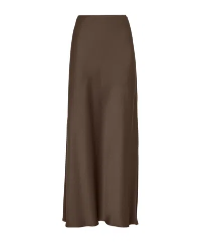 BRUNELLO CUCINELLI BRUNELLO CUCINELLI BIAS-CUT MAXI SKIRT