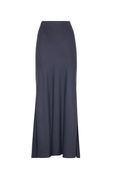 Brunello Cucinelli Bias-cut Skirt In Moonlight