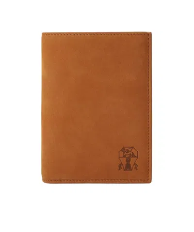 Brunello Cucinelli Bifold Wallet In Brown