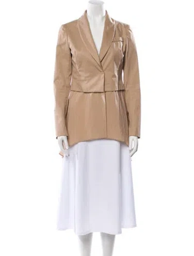 Pre-owned Brunello Cucinelli Biker Jacket In Neutral