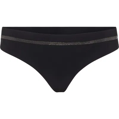 BRUNELLO CUCINELLI BRUNELLO CUCINELLI BIKINI BOTTOM WITH MONILI