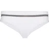 Brunello Cucinelli Bikini Bottom With Monili In White
