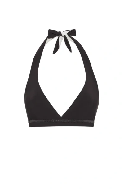 BRUNELLO CUCINELLI BRUNELLO CUCINELLI BIKINI TOP WITH MONILI