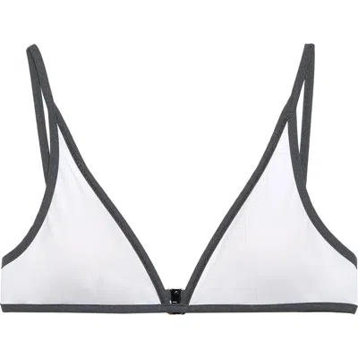 BRUNELLO CUCINELLI BRUNELLO CUCINELLI BIKINI TOP WITH MONILI