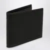 Brunello Cucinelli Black Bi-fold Cardholder In Leather Men
