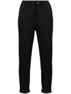 Brunello Cucinelli Women's Cotton And Silk Blend Joggers In Black