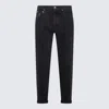 Brunello Cucinelli Five-pocket Denim Jeans With Belt Loops In Grey