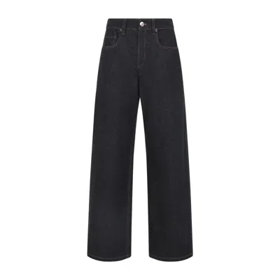 Brunello Cucinelli Black Cotton Jeans