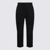 Brunello Cucinelli Women Track Trousers In Lightweight Stretch Cotton Fleece With Moniline In Black