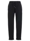 Brunello Cucinelli Pants  Woman Color Black In Black