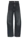 Brunello Cucinelli Black Curved Soft Jeans In Black