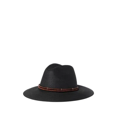 BRUNELLO CUCINELLI BLACK HATS