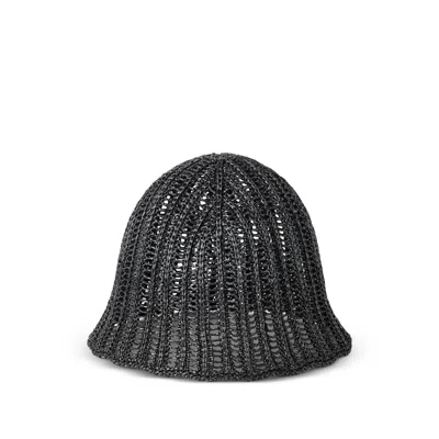 BRUNELLO CUCINELLI BRUNELLO CUCINELLI BLACK HATS WOMEN
