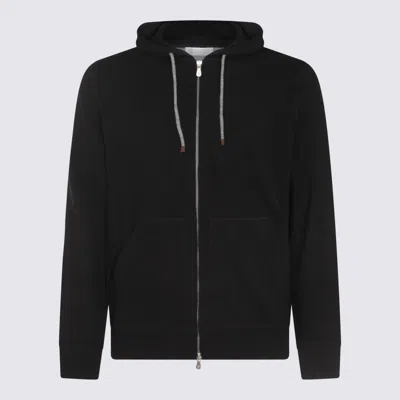 BRUNELLO CUCINELLI BLACK KNITWEAR