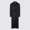 Brunello Cucinelli Wrap-effect Midi Shirt Dress In Black