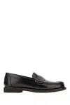 Brunello Cucinelli Black Leather Loafers In Black