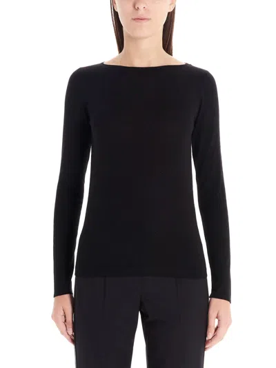 BRUNELLO CUCINELLI WOMEN BLACK LUREX SWEATER, L LUXURY SWEATERS & KNITWEAR FOR WOMEN DARVEYS