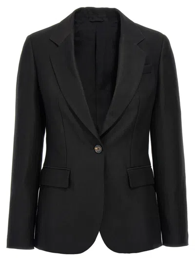 BRUNELLO CUCINELLI BLACK BLAZER MONILE