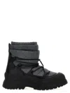 Brunello Cucinelli Padded Ankle Boots Boots, Ankle Boots Black In Grey