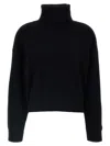 Brunello Cucinelli Ribbed Turtleneck Sweater Sweaters And Cardigans Black In Black