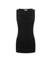 Brunello Cucinelli Black Round-necked Vest In Black