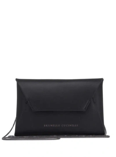 Brunello Cucinelli Black Shoulder Bag
