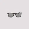 Brunello Cucinelli Black Square Sunglasses In Black