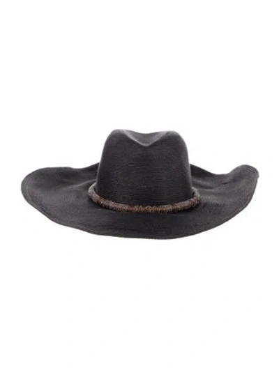 Pre-owned Brunello Cucinelli Black Sun Hat