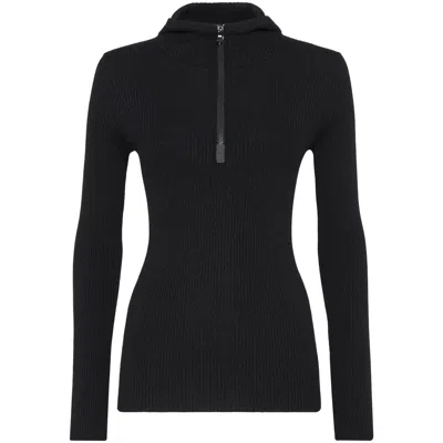 Brunello Cucinelli Black Sweaters