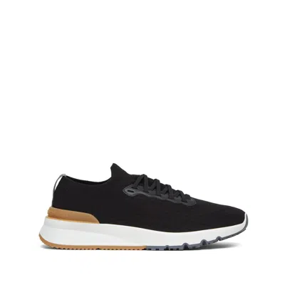 BRUNELLO CUCINELLI BRUNELLO CUCINELLI BLACK TRAINERS - LOW-TOPS MEN