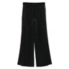 Brunello Cucinelli Shiny Trims Pants Black In Black