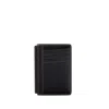 Brunello Cucinelli Calfskin Card Case In Black