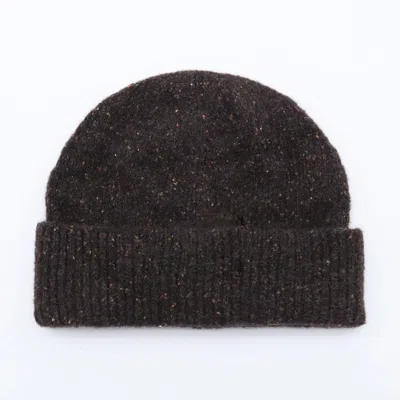 Brunello Cucinelli Black Wool Hat