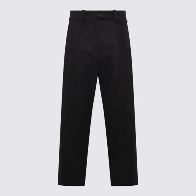 Brunello Cucinelli Black Wool Pants