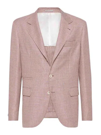 BRUNELLO CUCINELLI BLAZER - BLANCO