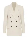 Brunello Cucinelli Jacket In White